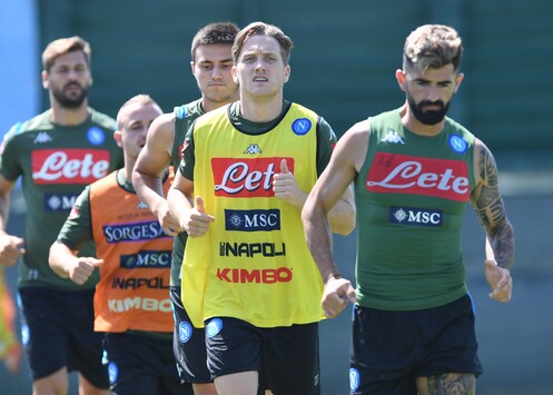 Napoli Allenamento Report Ufficiale