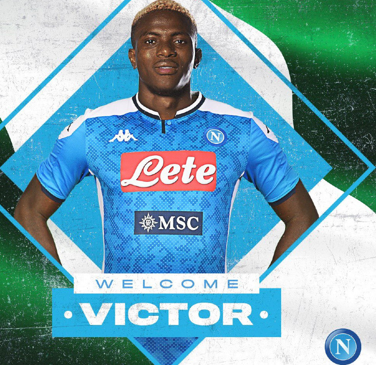 Osimhen Napoli Ufficiale