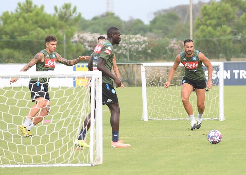 Castel Volturno Napoli Allenamento