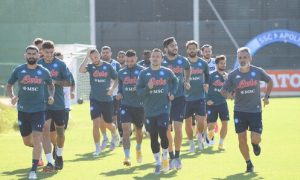 allenamento 16 ottobre napoli