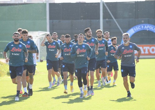 allenamento 16 ottobre napoli
