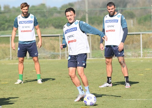 Napoli allenamento report 23 ottobre