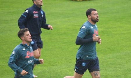 napoli allenamento seduta 16 novembre