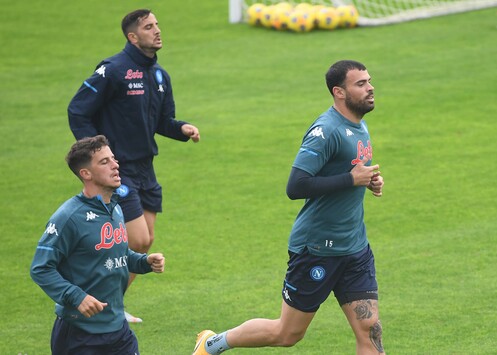 napoli allenamento seduta 16 novembre