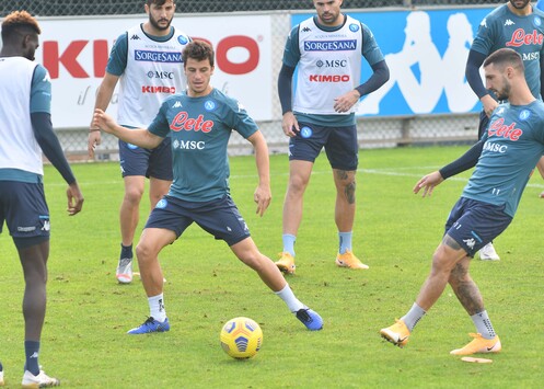 allenamento napoli 14 novembre