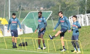 Napoli Bakayoko Allenamento