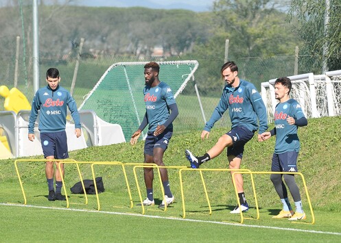 Napoli Bakayoko Allenamento