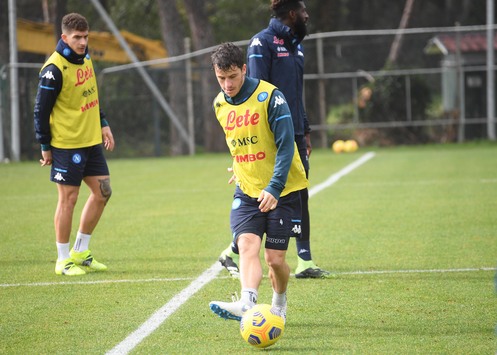 Allenamento Napoli 22 gennaio