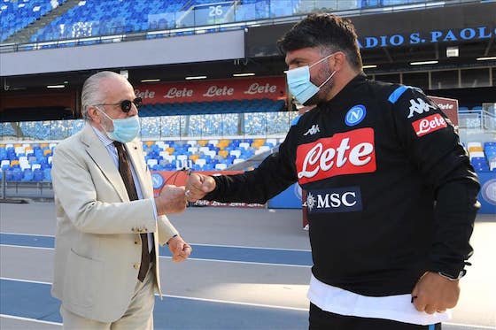 Gattuso De Laurentiis Napoli