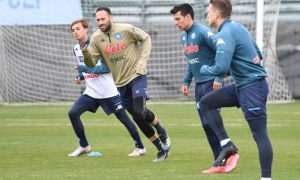 report allenamento napoli 19 marzo