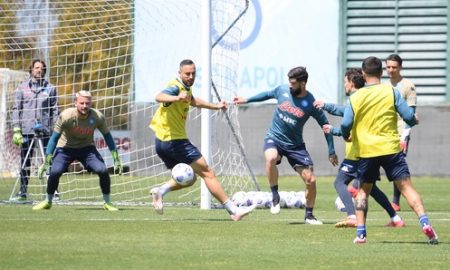 Allenamento Napoli 24 Aprile