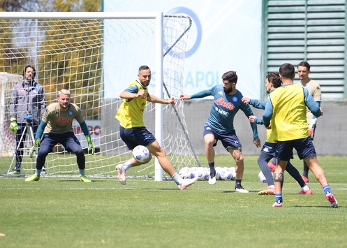 Allenamento Napoli 24 Aprile