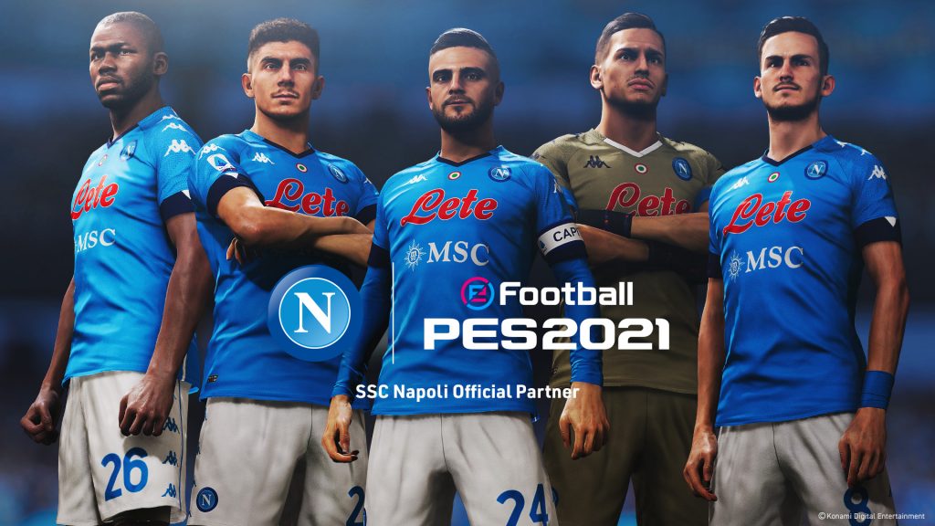 konami pes napoli esport