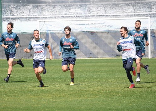 napoli allenamento 28 aprile