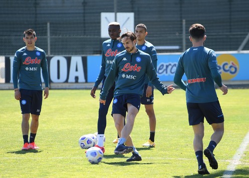 Napoli Allenamento 9 aprile