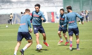 allenamento napoli 7 maggio