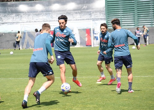 allenamento napoli 7 maggio