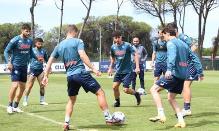 allenamento napoli report