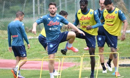 Allenamento Napoli Report