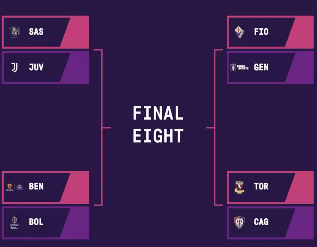 final eight e serie a tim pes 2021