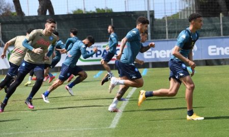 Napoli Report Allenamento 14 maggio