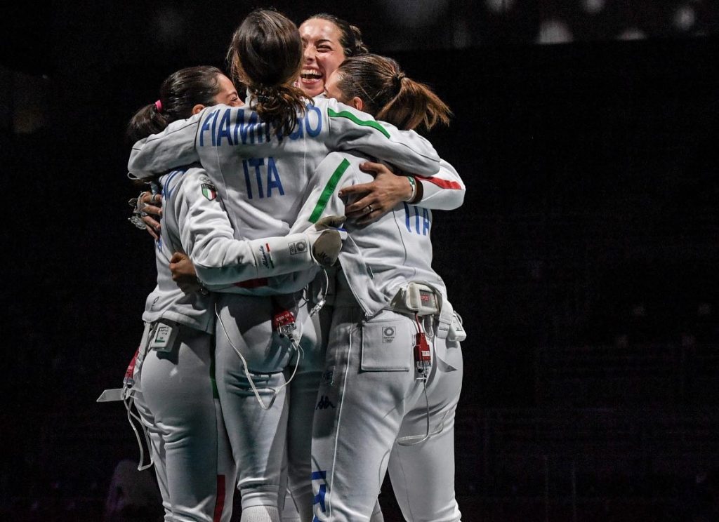 spada femminile scherma bronzo olimpiadi tokyo 2020