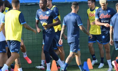 napoli allenamento report 20 agosto