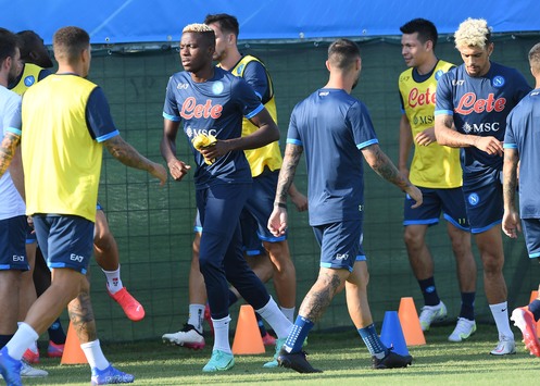 napoli allenamento report 20 agosto