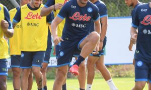 napoli allenamento konami training center