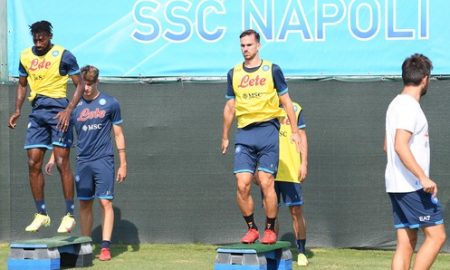 Napoli Allenamento Report