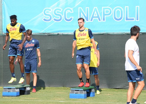 Napoli Allenamento Report