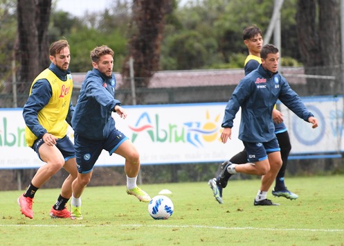 napoli allenamento 7 ottobre