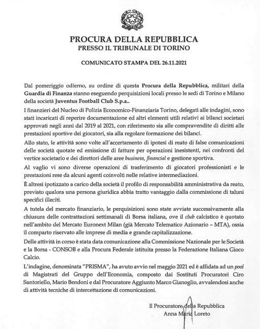 procura torino juventus