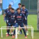 napoli allenamento report