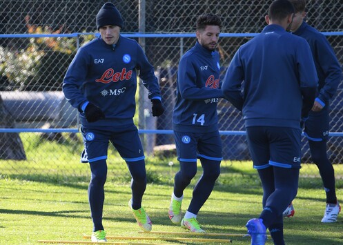 napoli allenamento 7 dicembre