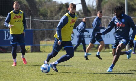 allenamento napoli 10 marzo