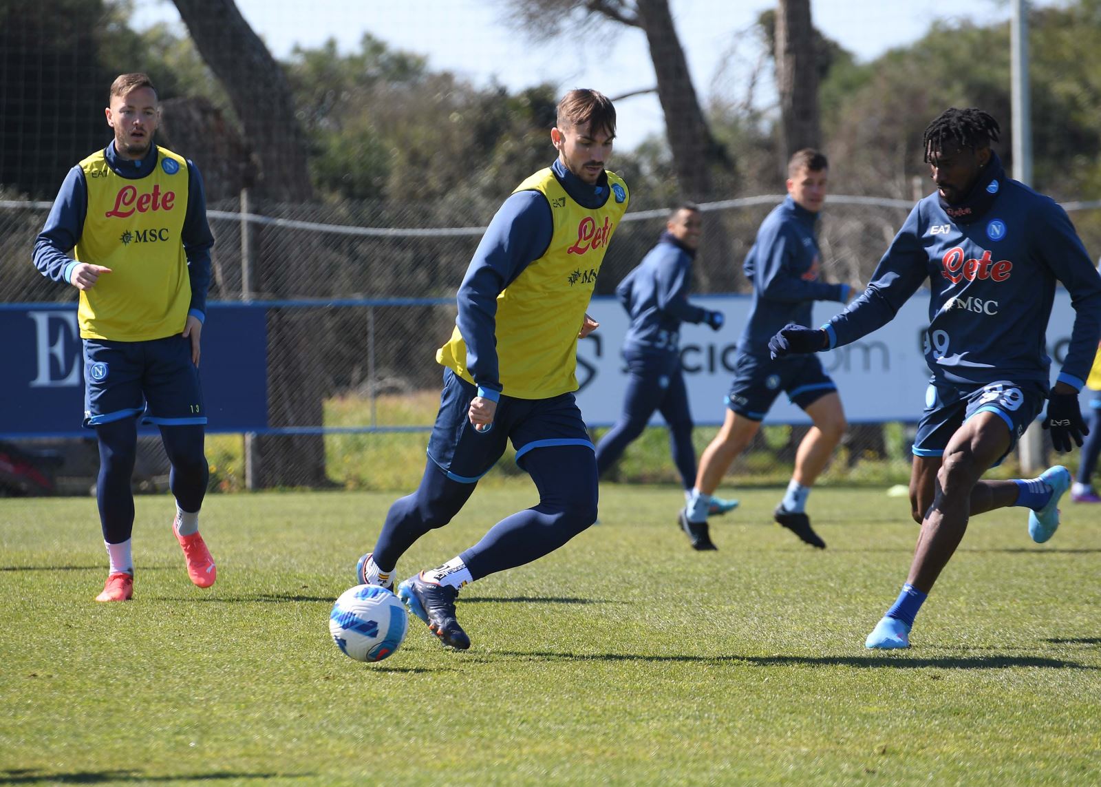 allenamento napoli 10 marzo