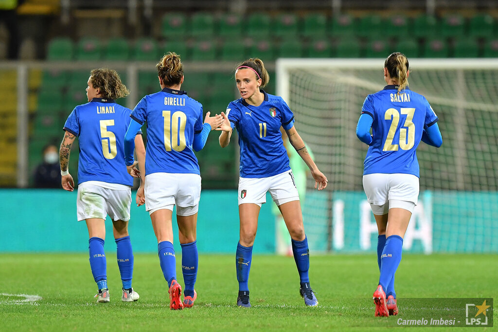 calcio femminile nazionale italiana