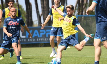 napoli allenamento report 12 maggio