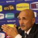 Spalletti durante una conferenza stampa da neo ct dell'Italia.